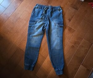 Almost Famous Denim Blue Joggers